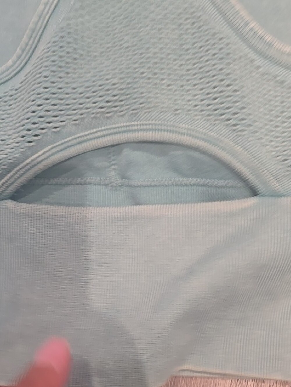 JOY LAB CROPPED FIT TANK WITH BUILT IN BRA AND REMOVABLE PADS - Picture 8 of 12